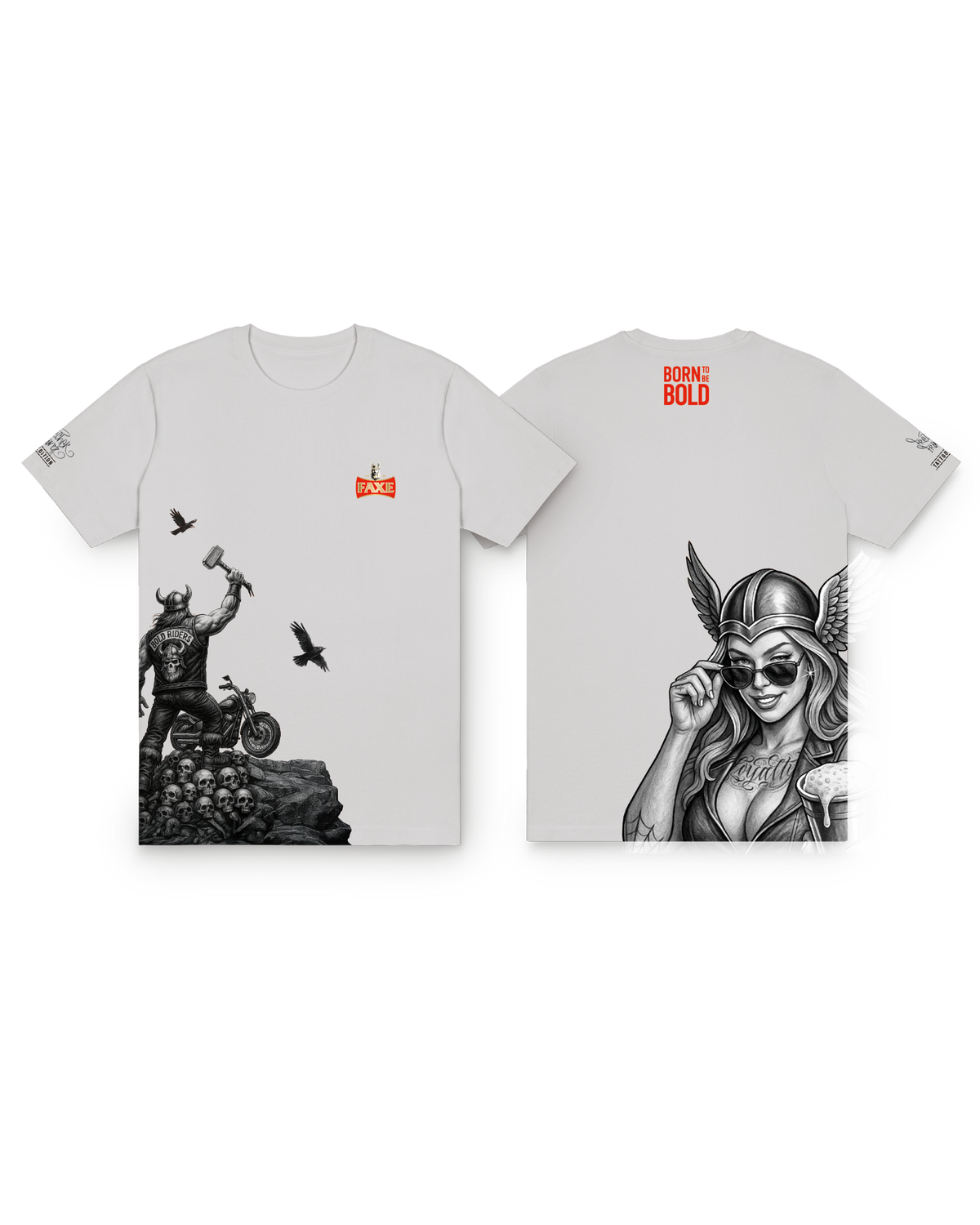 Tattoo Limited Edition design t-shirt for FAXE Beer by Franz