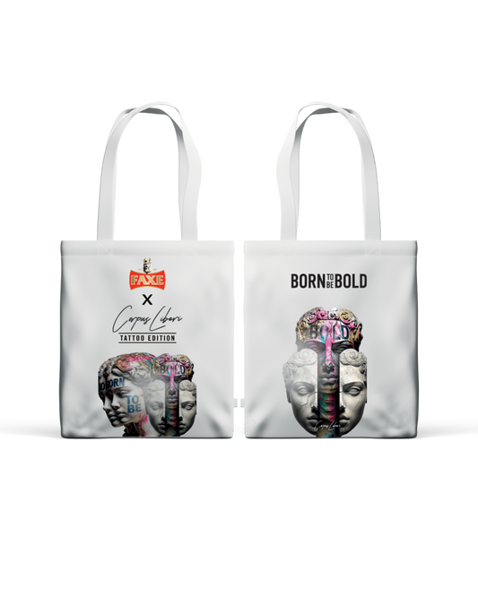 Tattoo Limited Edition design tote bag for FAXE Beer by Wilhelm